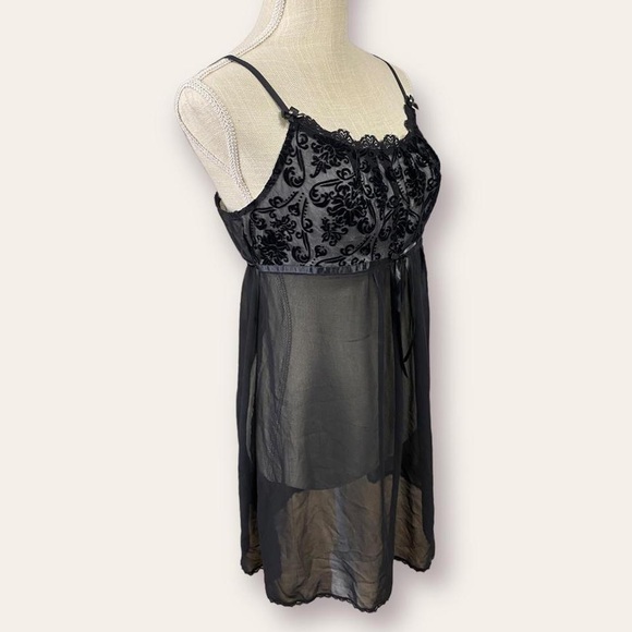 🖤🥀 y2k Mesh Slip Dress 🥀🖤 - Picture 3 of 4